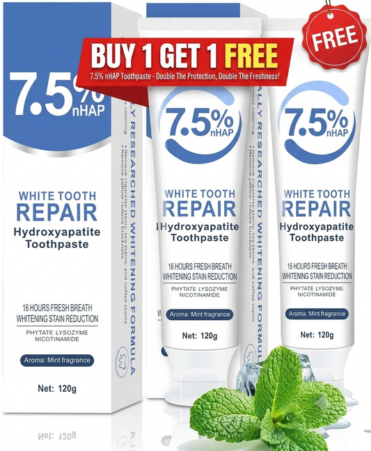 (Buy One get One Free) Nano Hydroxyapatite Teeth Strengthening Toothpaste
